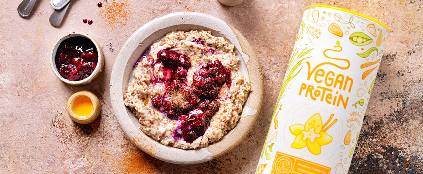 Porridge proteico low carb