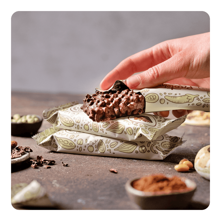Barrette proteiche -  Brownie al doppio Cioccolato