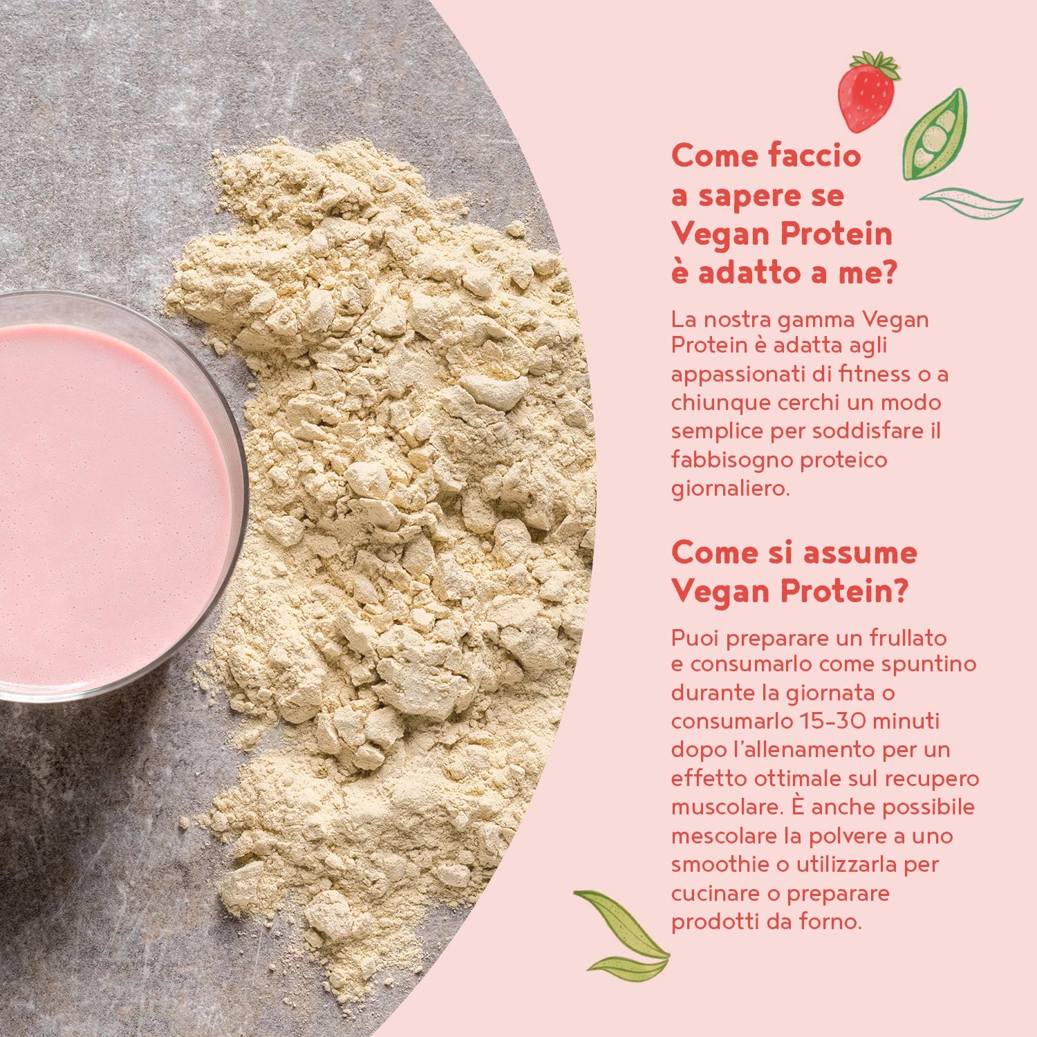 A+ Three - Proteine Vegane - Fragola