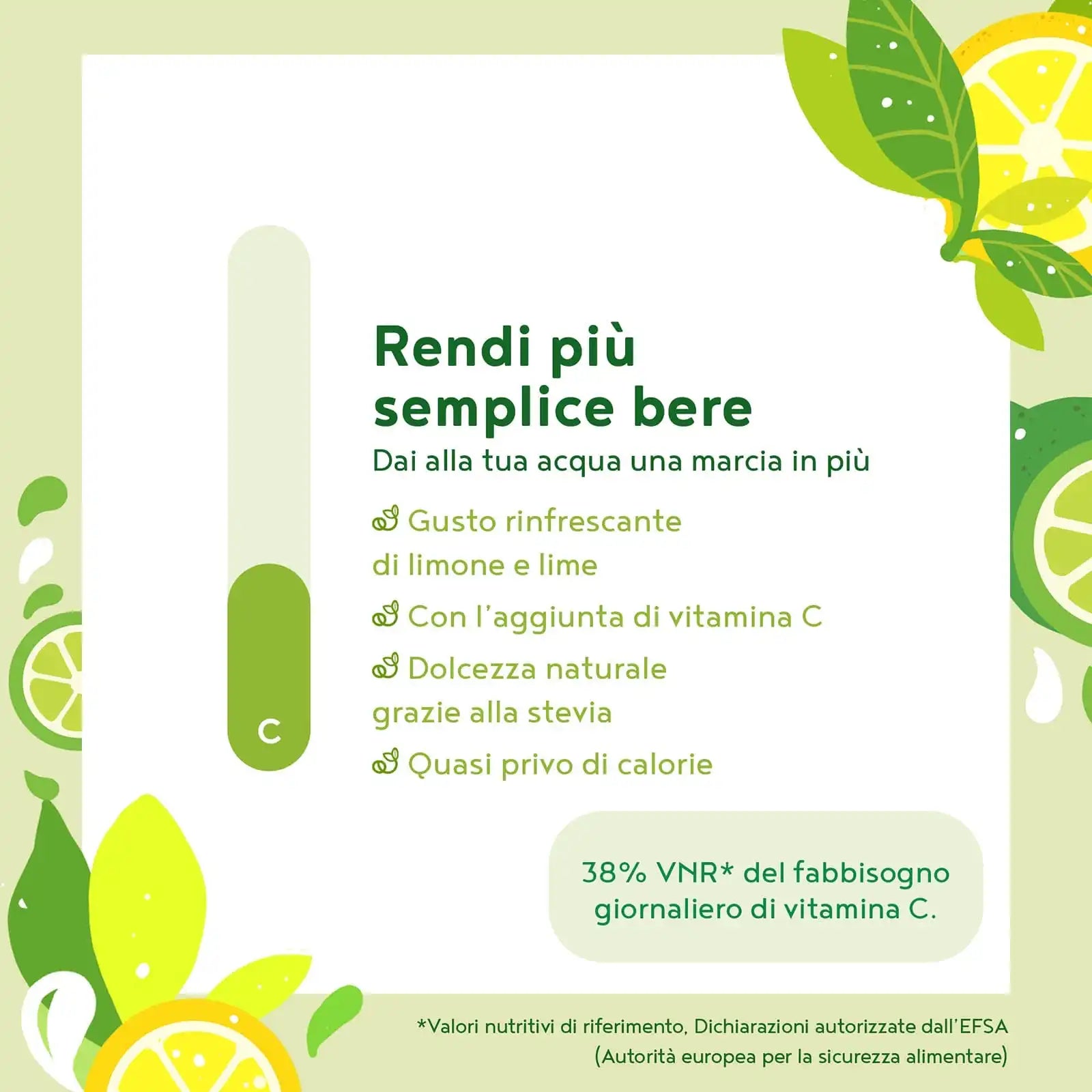 A+ Four - Water Booster - Limone e Lime