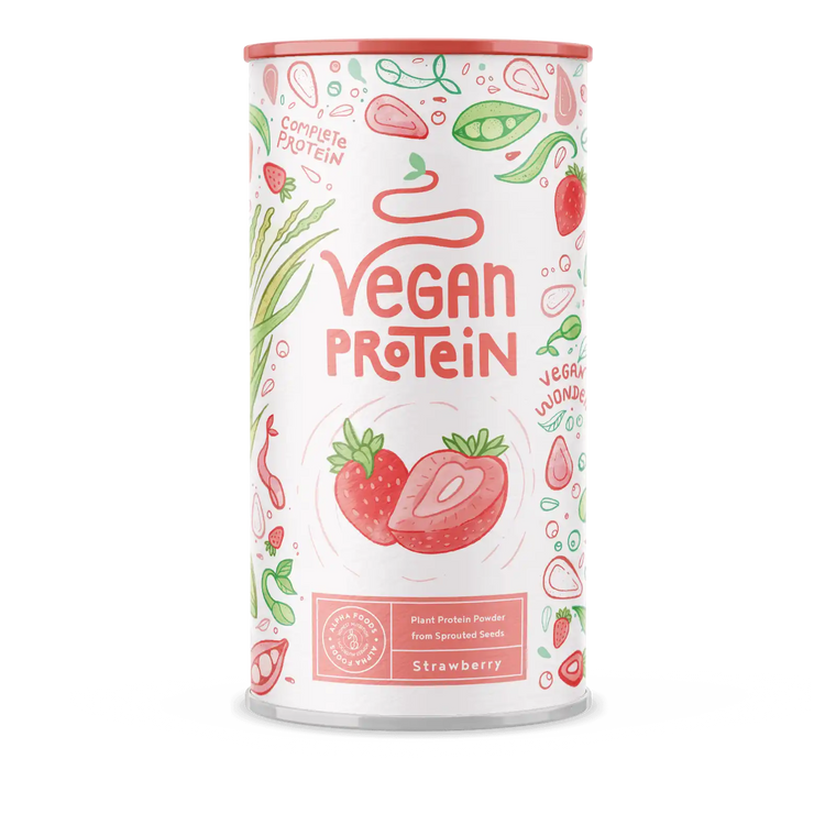 Proteine vegane - Fragola