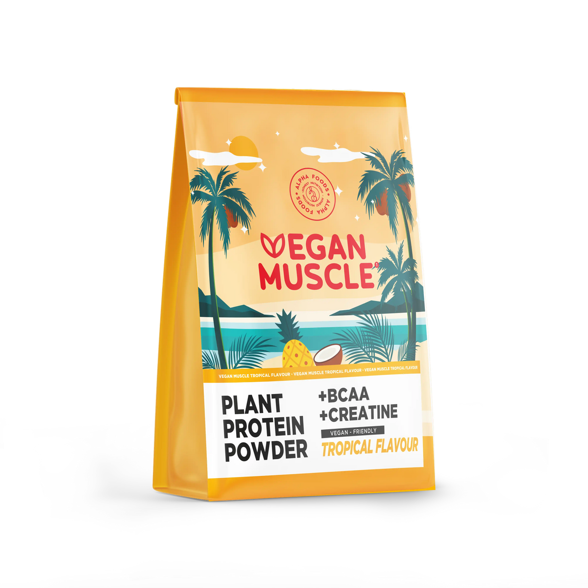 Vegan Muscle - Proteine e Creatina - Tropicale
