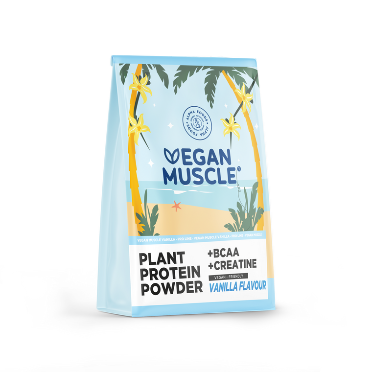 Vegan Muscle - Proteine e Creatina - Vaniglia