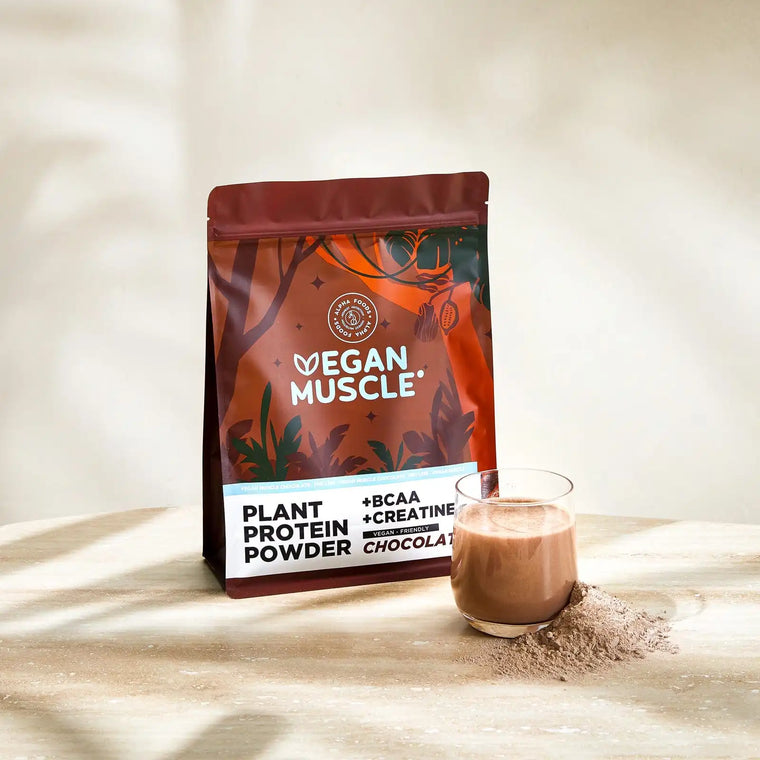 Vegan Muscle - Proteine e Creatina - Cioccolato