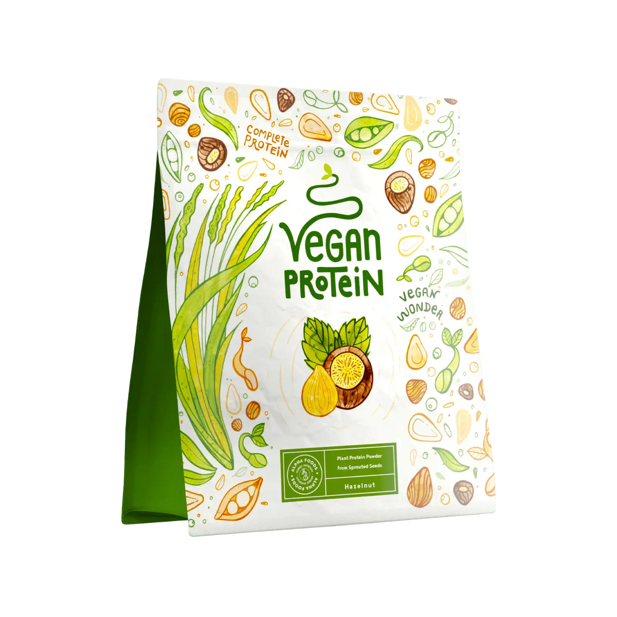 Proteine vegane - Nocciola