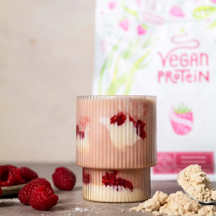 Proteine vegane - Lampone-Yogurt