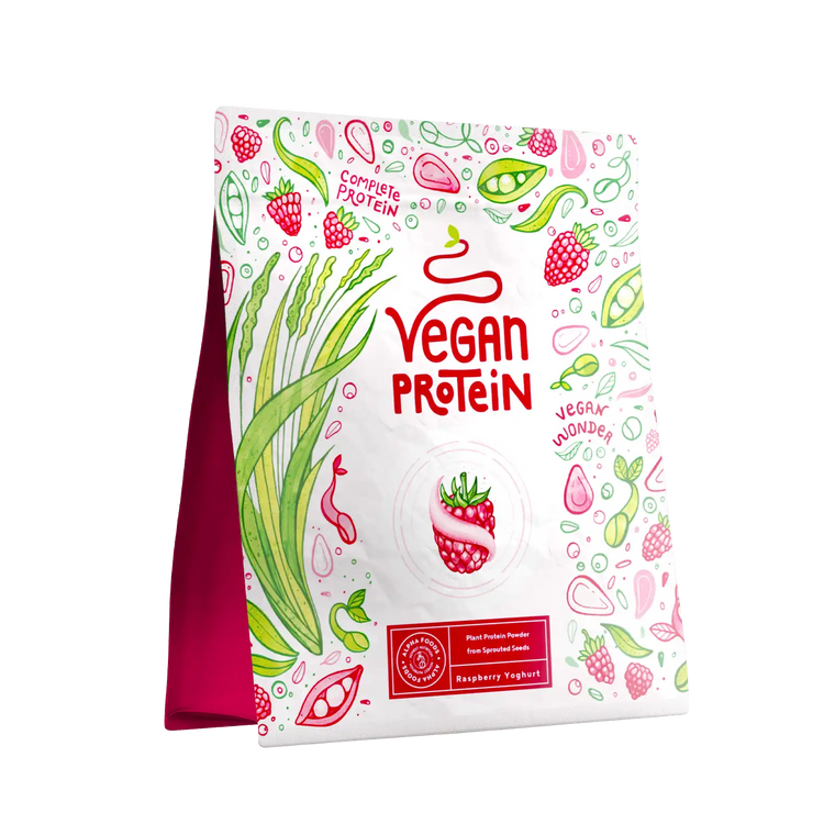 Proteine vegane - Lampone-Yogurt