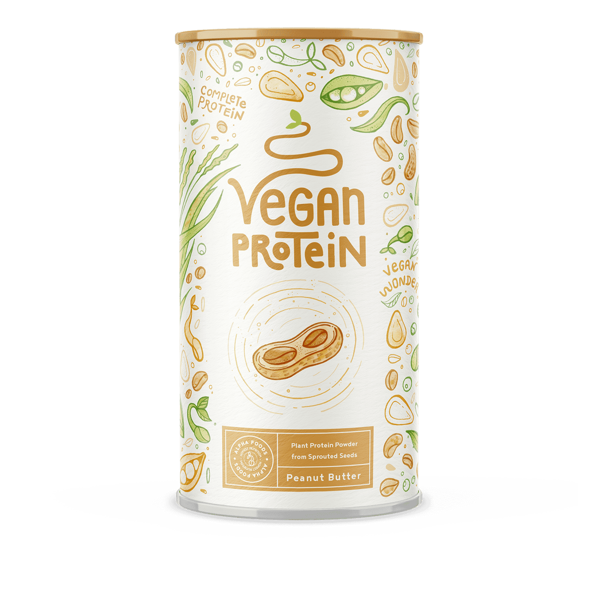 Proteine vegane - Burro d'arachidi