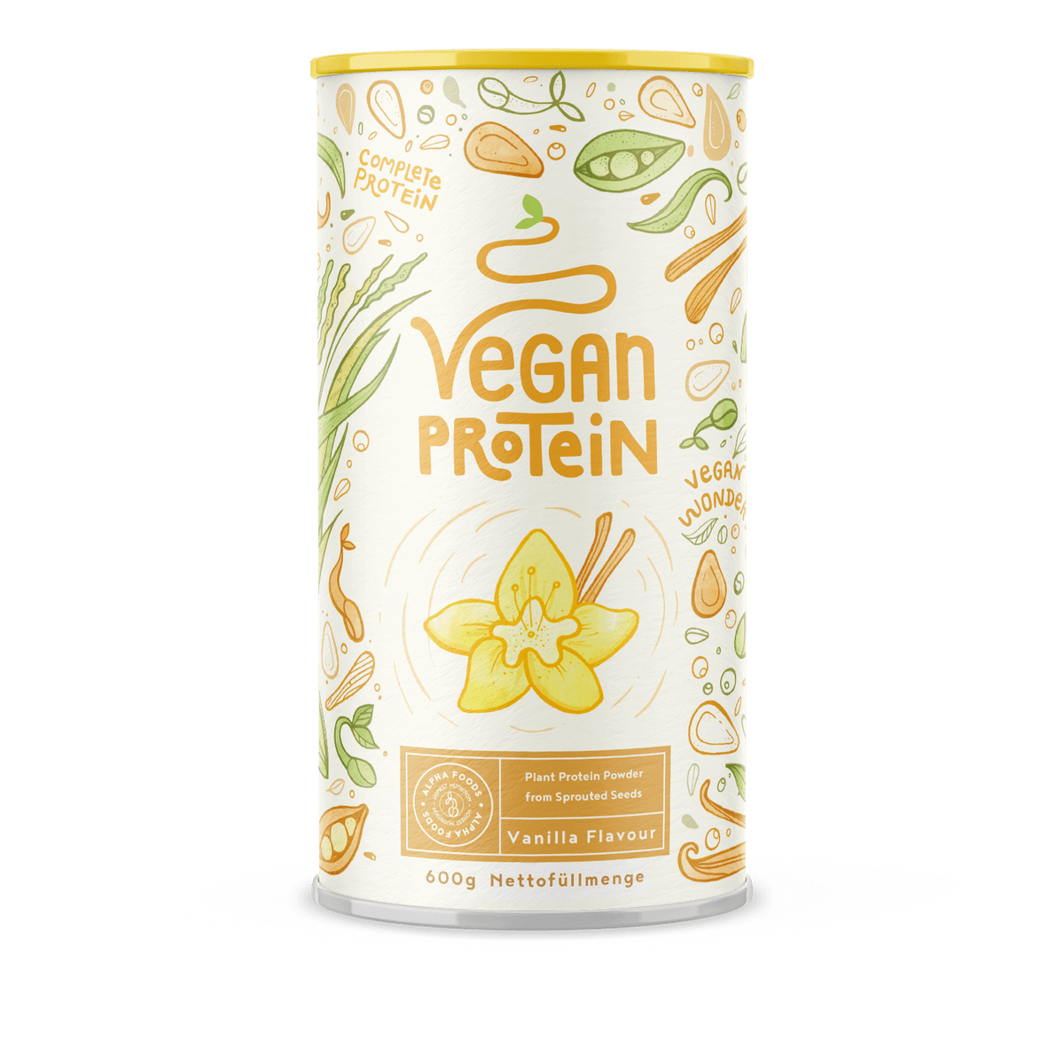 Proteine vegane - Vaniglia 1.2kg