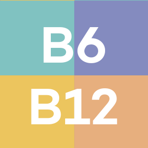 <p>Vitamina B6 e B12